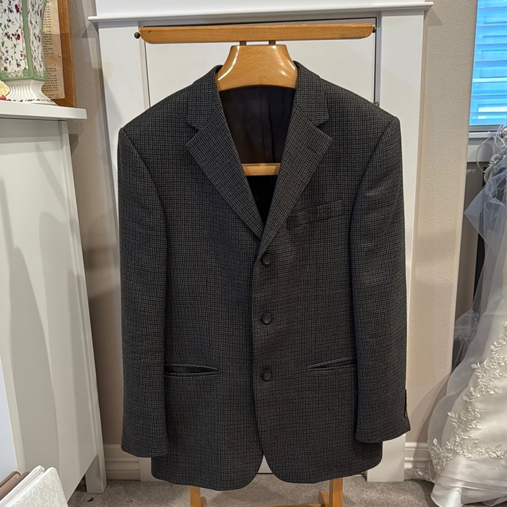 OSCAR DE LA RENTA Wool Sport Coat 40S
